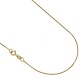 Yellow gold 18kt 750/1000 15.75 inch length venetian chain