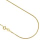 Collana in oro giallo 18Kt 750/1000 modello veneziana 40 cm