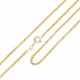 Yellow Gold 18 K 750/1000 shiny ear type chain