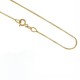 Yellow gold 18Kt 750/1000 Venetian chain unisex necklace