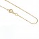 Yellow gold 18Kt 750/1000 Venetian chain unisex necklace