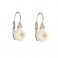 Gold 18 Kt 750/1000 with cubic zirconia and pearls woman earrings