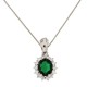 White gold 18 K Princess necklace