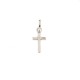 18K Gold No Plated Cross Pendant