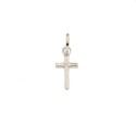 Gold 18Kt 750/1000 shiny cross pendant