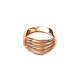 Rose gold 18k 750/1000 diamonds 0.75 Ct Gianni Carità woman ring