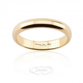 18K Gold Layer Dice ring - Donna Italiana